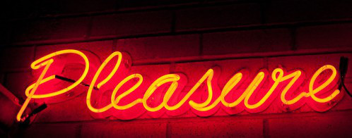 pleasure-neon sign